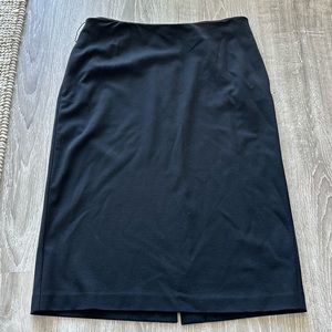 Black pencil skirt